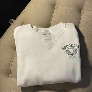 Boyfriend Crew Graphic Sweatshirt